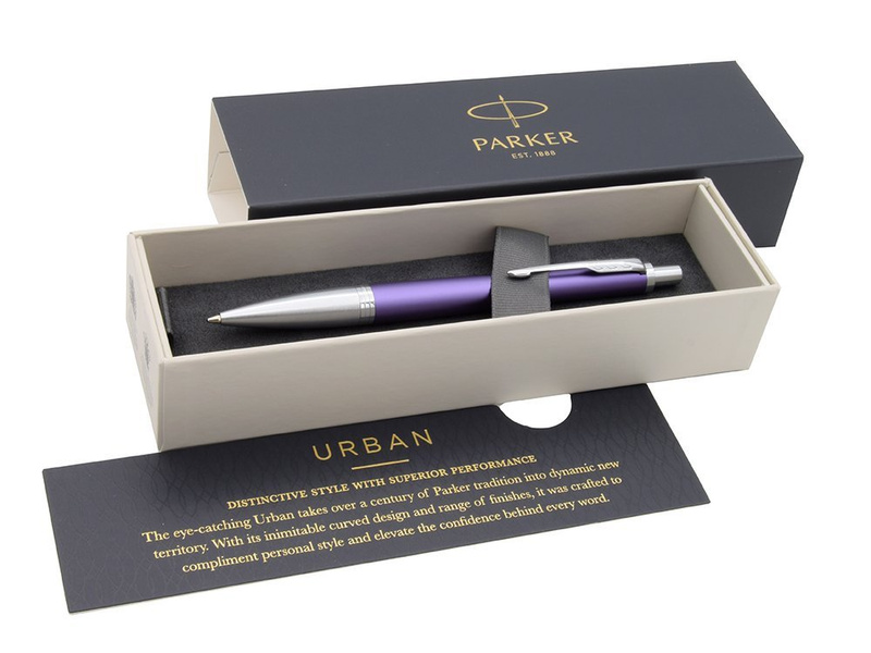 Długopis Parker Urban Premium Violet CT z grawerem i etui