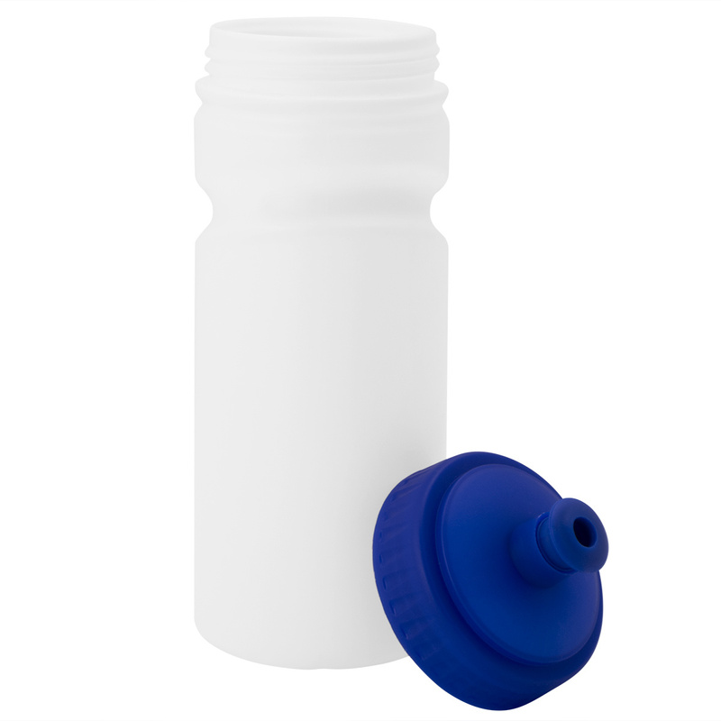 Bidon 500 ml z kolorową zakrętką i personalizowanym nadrukiem UV – funkcjonalny prezent