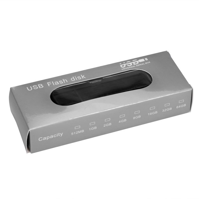 Pendrive czarny szczotkowany 16 GB dla szefa z grawerem laserowym